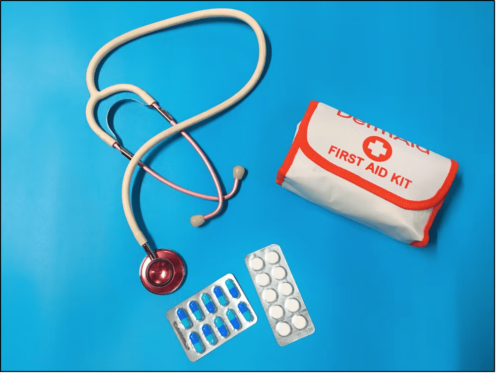 A first-aid kit