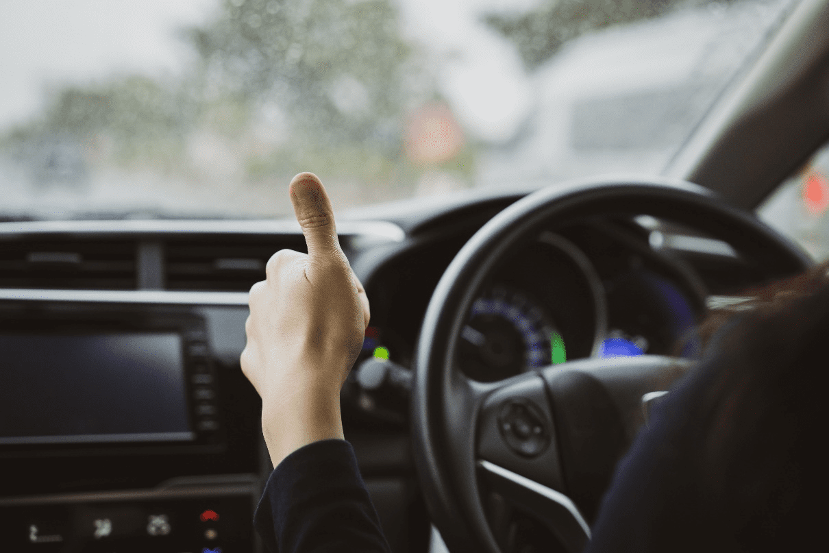 a woman PCO car driver