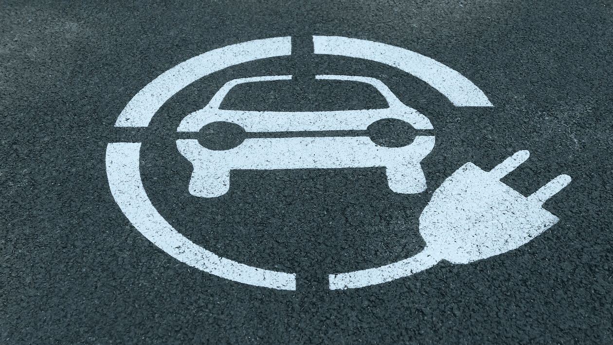 Logo for electric vehicle charging